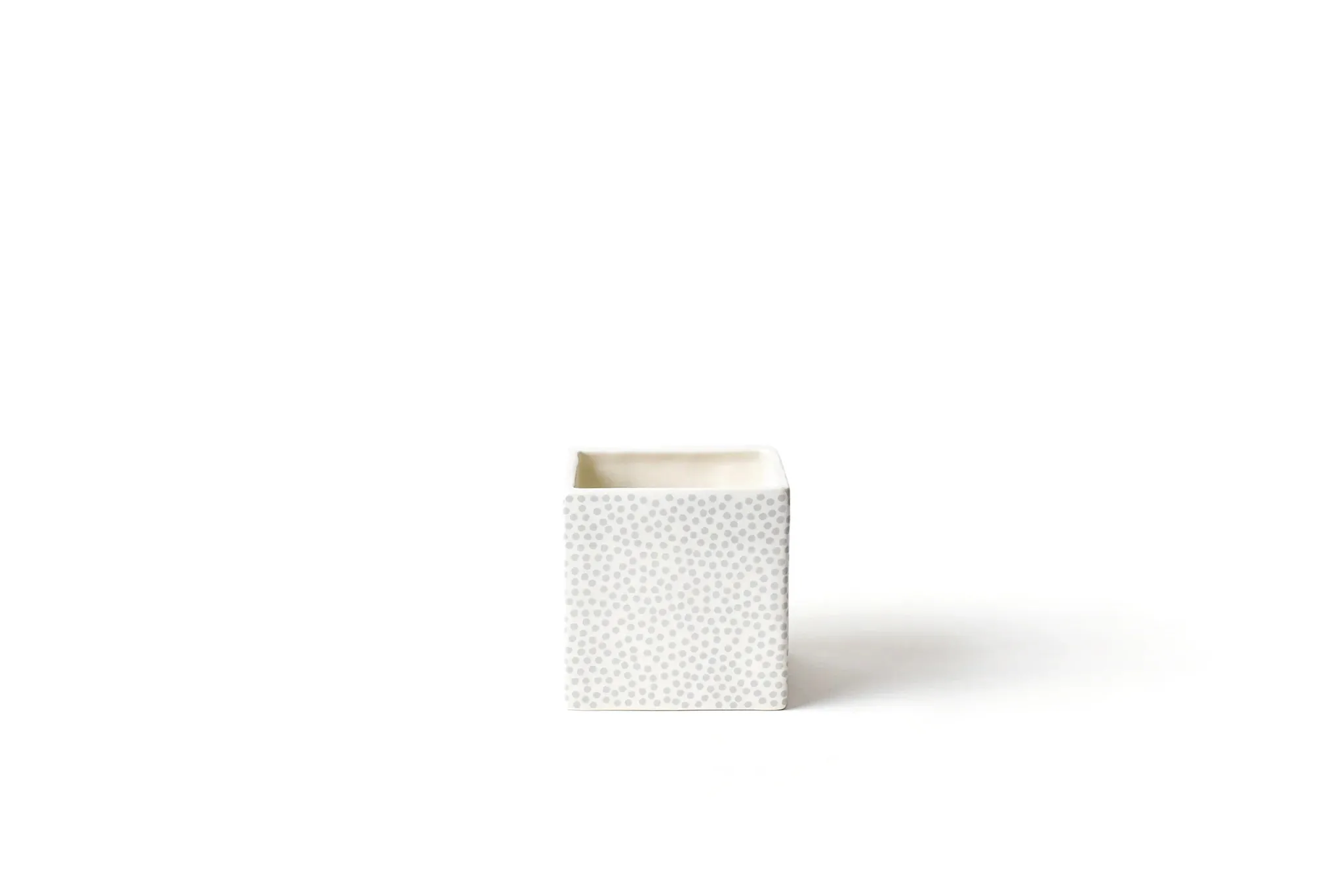 Gray Small Dot Mini Nesting Cube Small