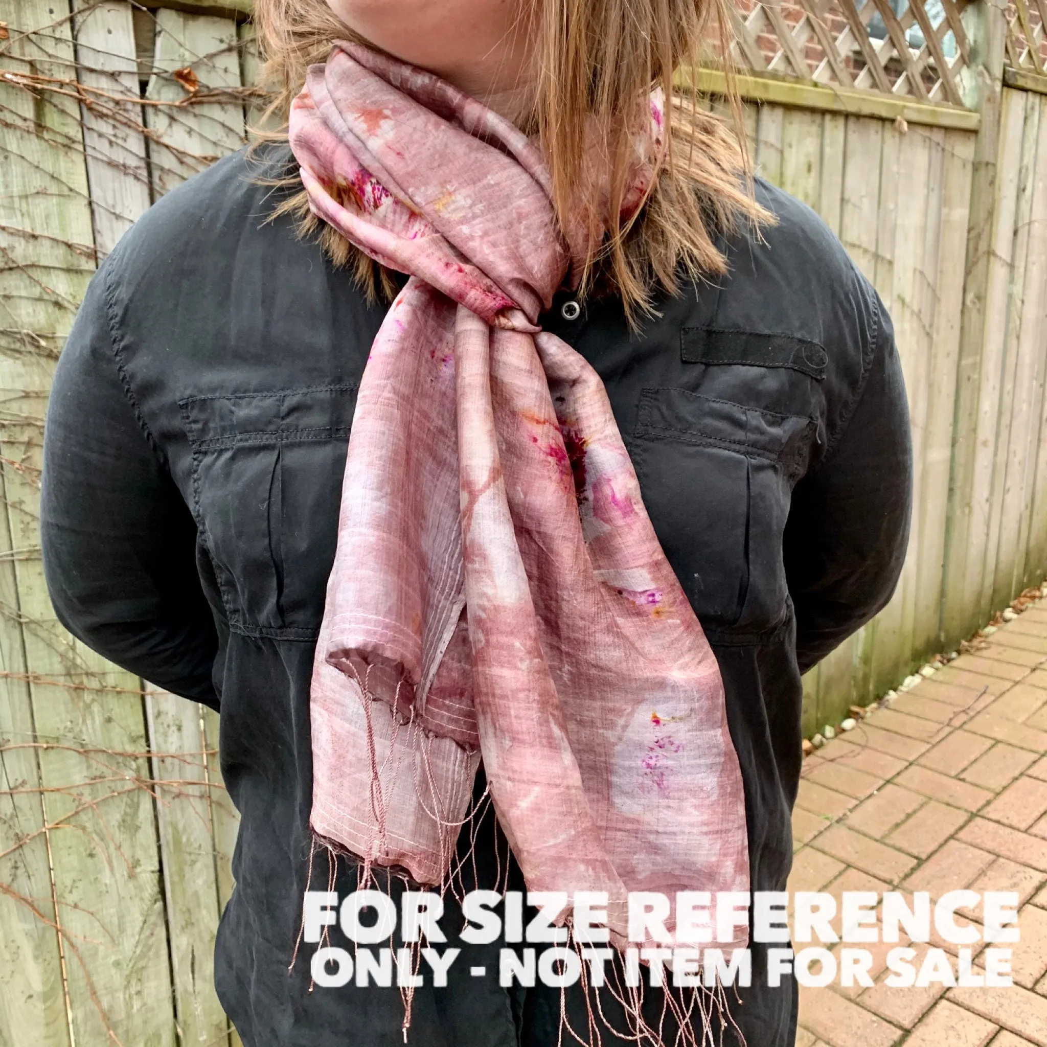 Hand Dyed Silk Scarf "Random Silk Scarf 1" Rose Pink Brown Caramel Tan Copper Gold Mulberry Silk Scarf 22.5” x 71” 57cm x 180cm