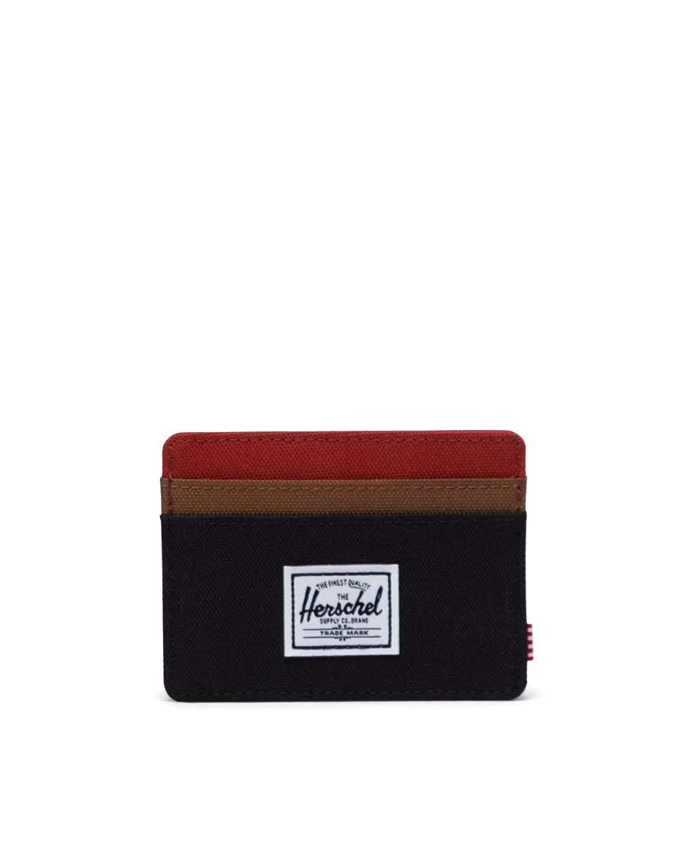 Herschel Charlie Wallet - Black saddle Ketchup