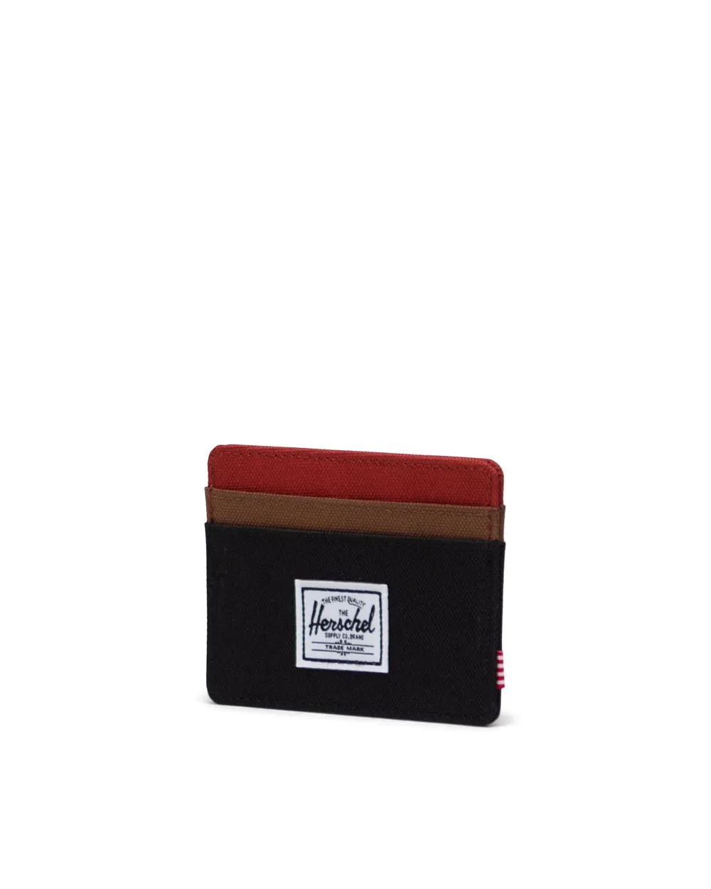 Herschel Charlie Wallet - Black saddle Ketchup