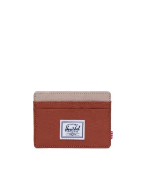 Herschel Charlie Wallet - Chutney/Light Taupe