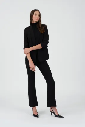 HIGH WAIST BELL BOTTOM DRESS PANTS