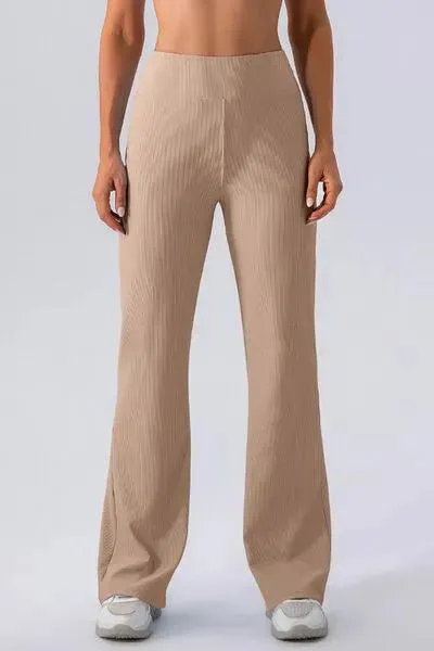 High Waist Straight Active Pants
