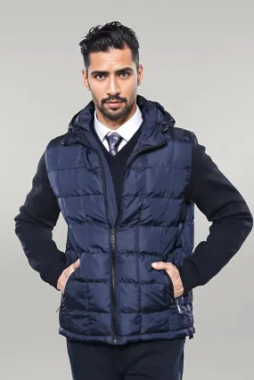 Hooded Navy Blue Coat Jacket | Wessi