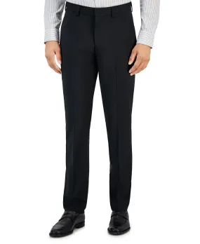 Hugo Boss Mens Modern fit Dress Pants 36 / 32 Black Solid