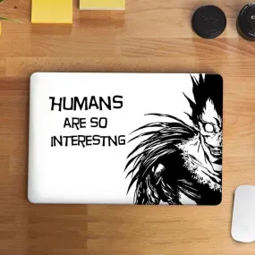 Humans Are So Intresting Laptop Skin