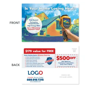 HVAC Insulation Postcard