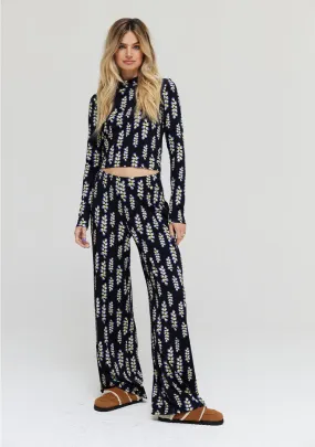 Jane flared print pants