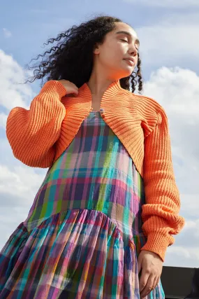 JORDAN CARDIGAN | TANGERINE