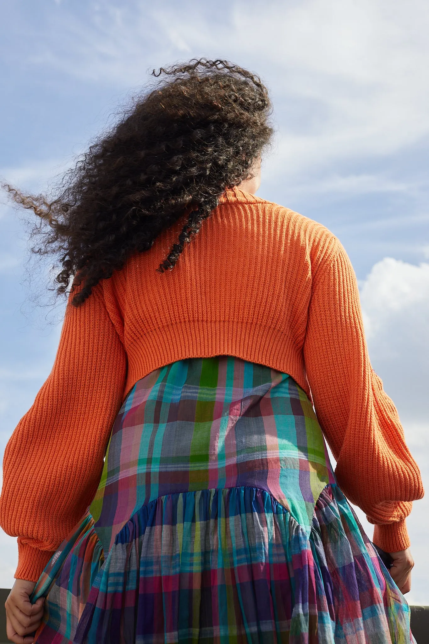 JORDAN CARDIGAN | TANGERINE