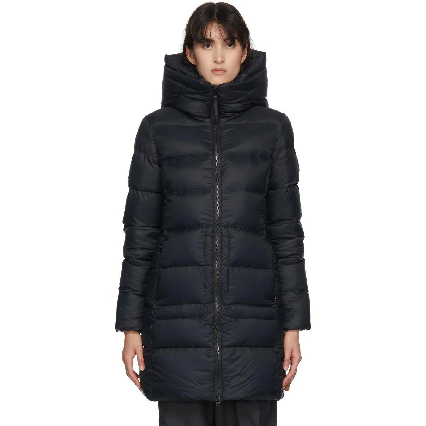 Kanuk Black Down Puffer Marilla Coat
