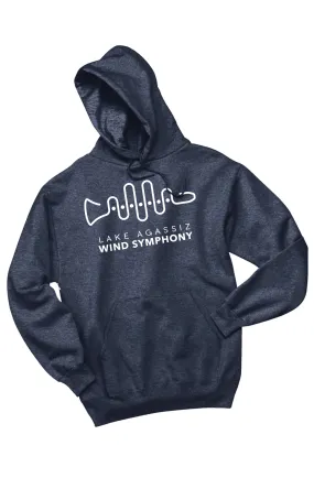 Lake Agassiz Wind Symphony  Hooded Sweatshirt