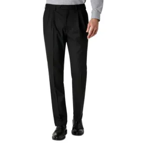 Lauren Ralph Lauren Mens Classic fit Dress Pants 34 / 32 Black Solid