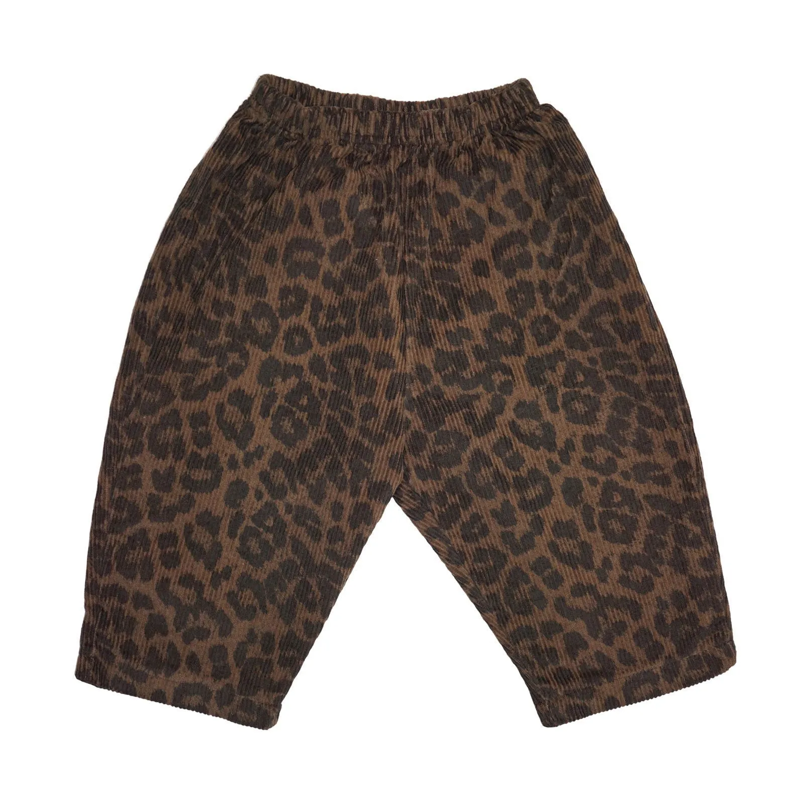 Leopard Corduroy Pants