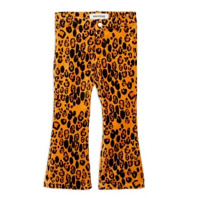 Leopard Flared Velvet Trousers by Mini Rodini *LAST PIECE 104/110*