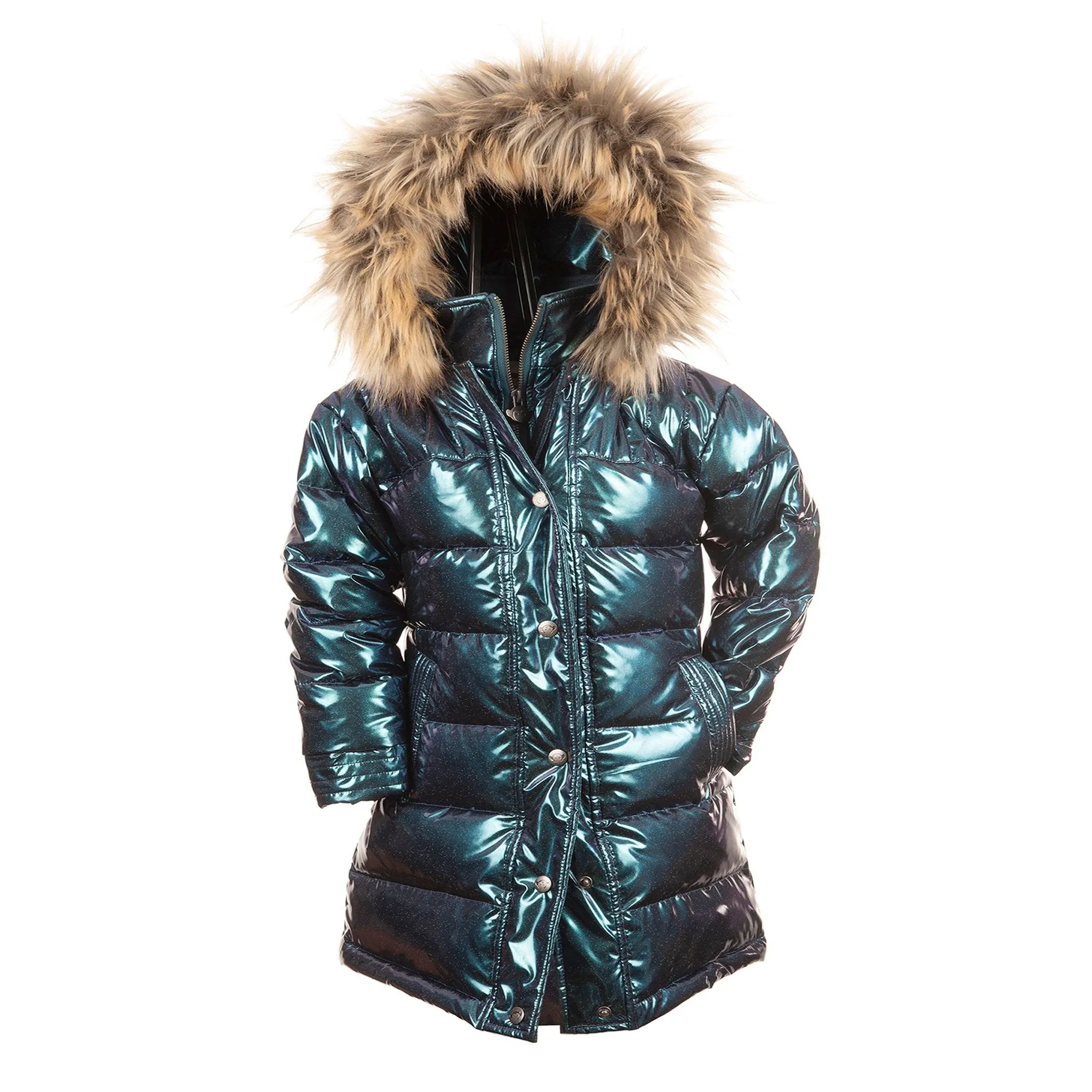 Long Down Sparkle Coat