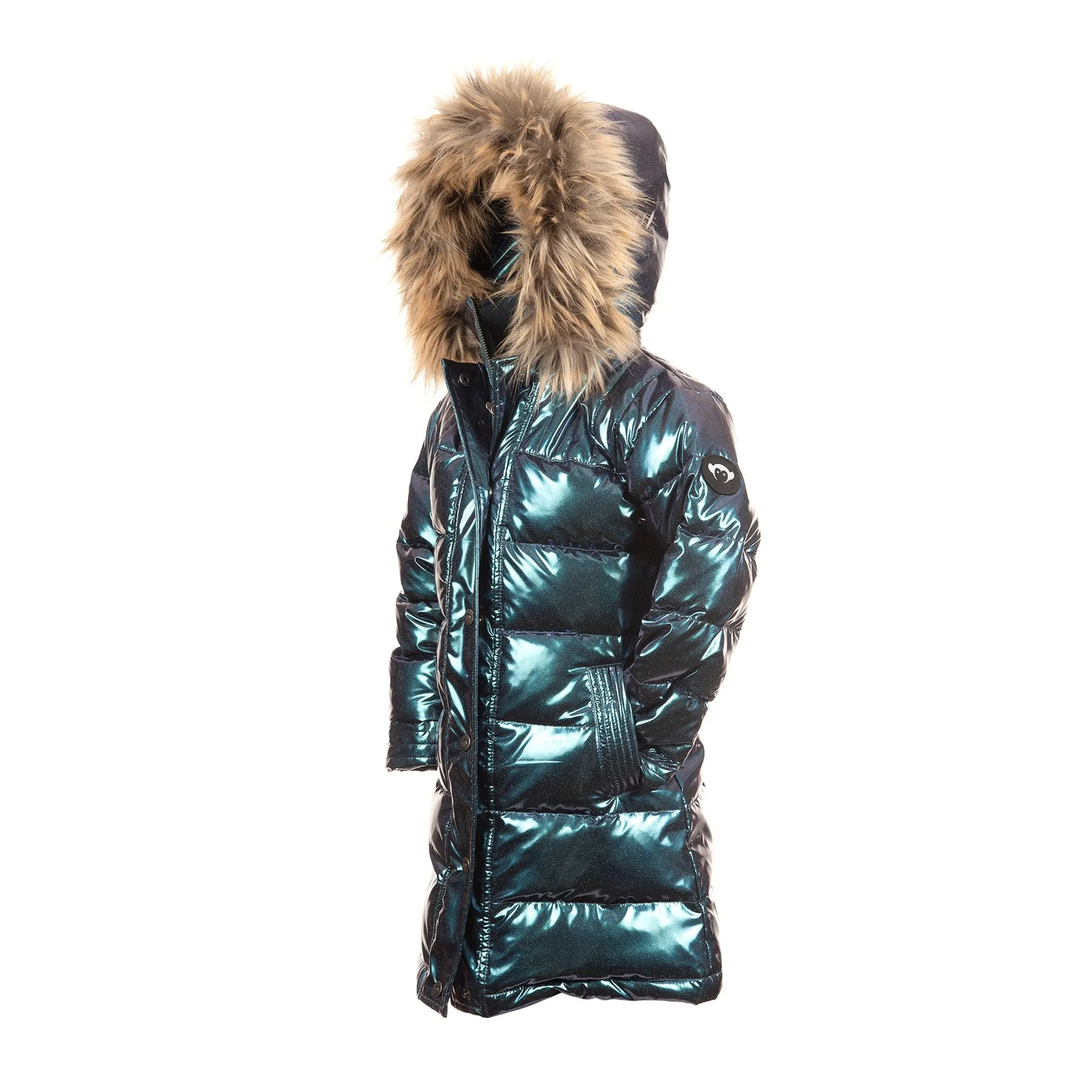 Long Down Sparkle Coat
