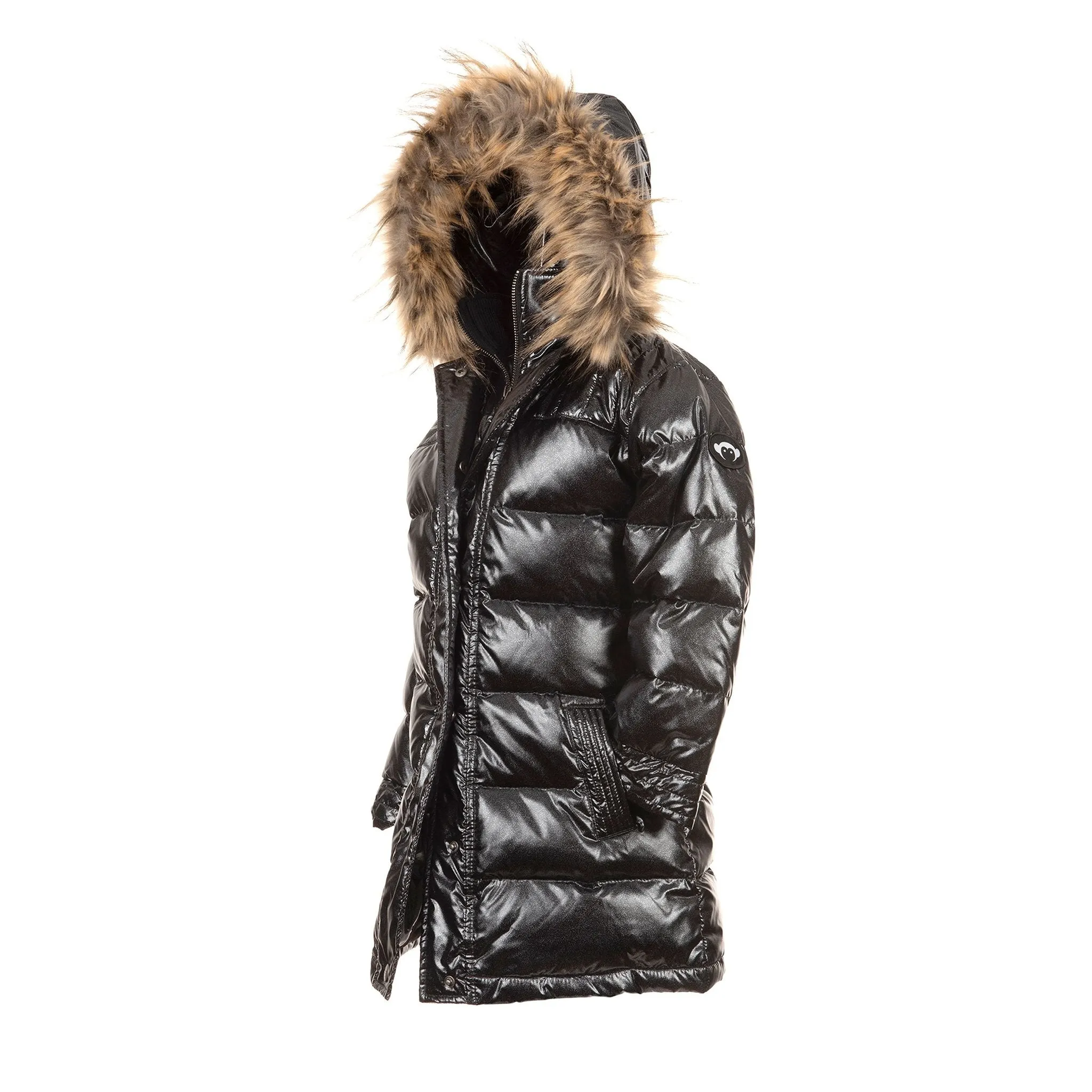 Long Down Sparkle Coat