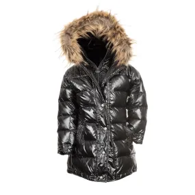 Long Down Sparkle Coat