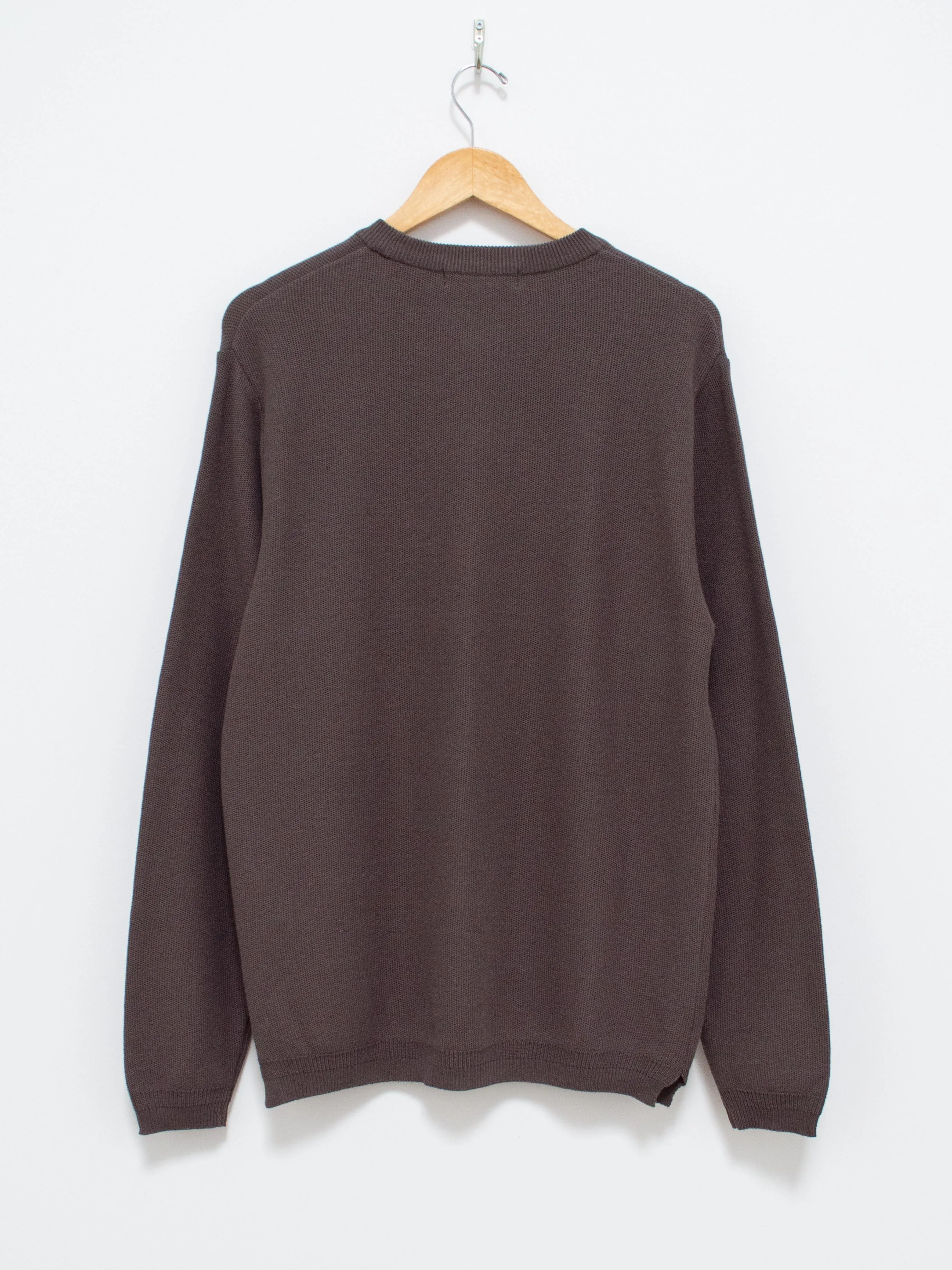 L/S Knit T-Shirt - Charcoal