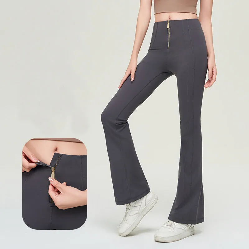 Mary – High Waist Flared Yoga Pants