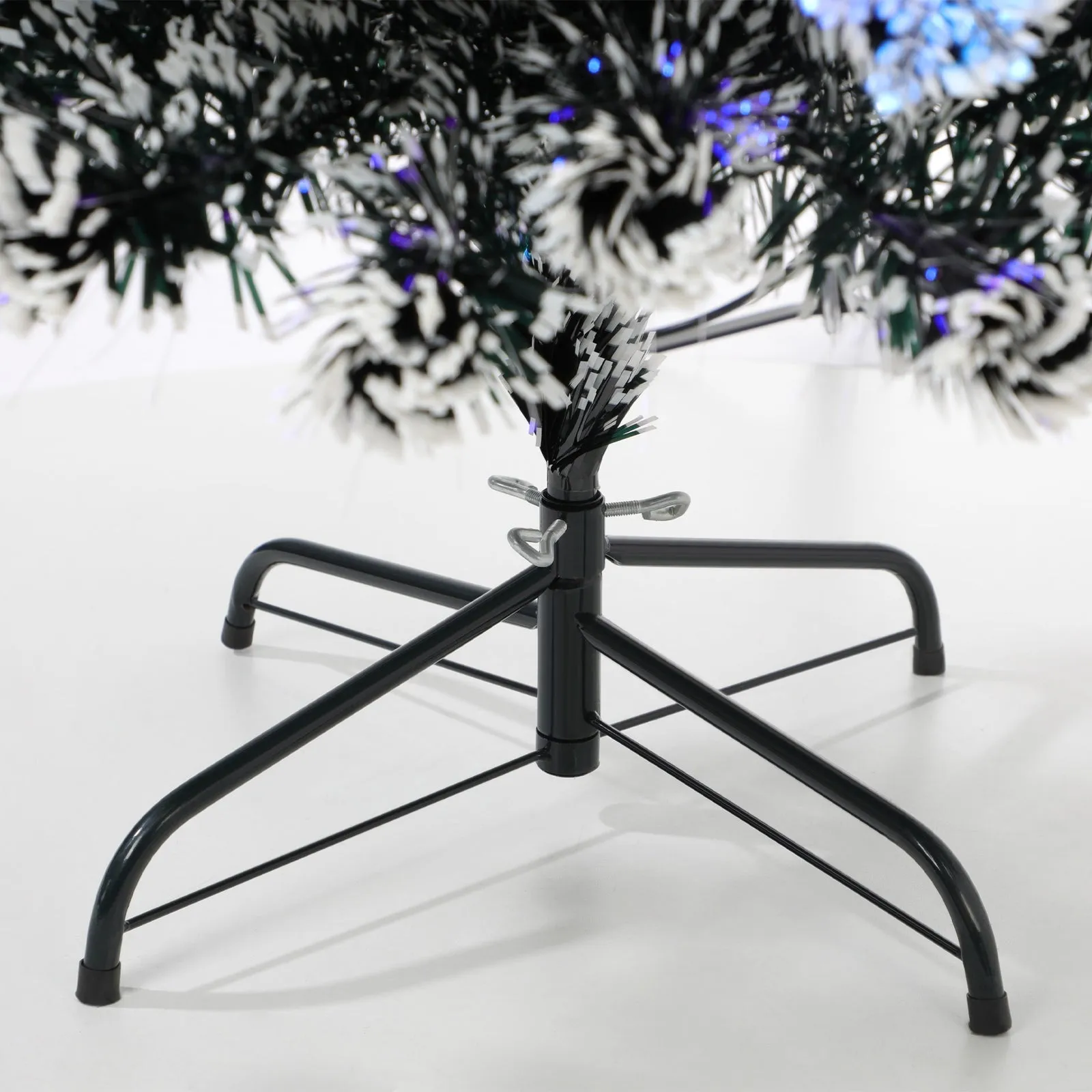 Mazam Christmas Tree 1.8M 6FT Snowflakes Xmas Decorations Green with LED lights