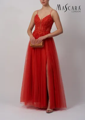 MC11313 Embellished Tulle Dress