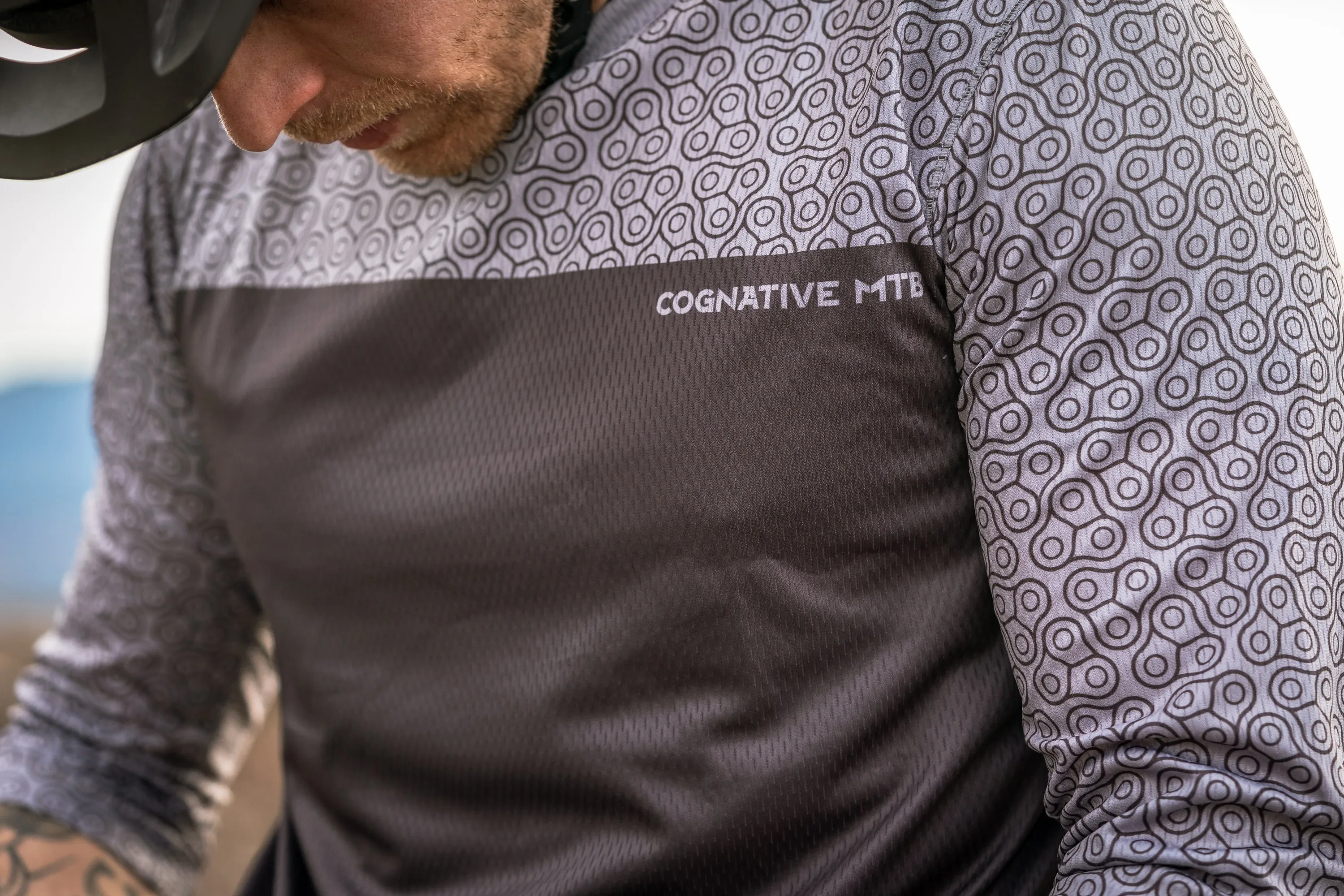 Men's 3/4 Sleeve Tech 2.0 Jersey (Tri-Flow Silver)
