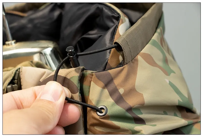Men's Outdoor Mountaineering Camping Thermal Technology Waterproof Fabric Down Jacket