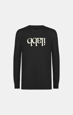 Merino Long Sleeve Tee | Capsize - Black - Men's