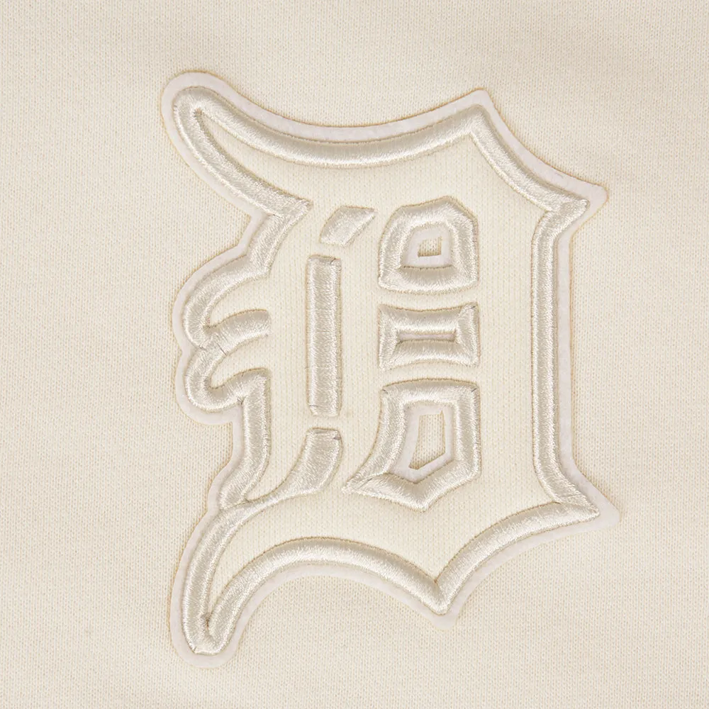 MLB DETROIT TIGERS NEUTRAL WOMEN'S CREWNECK (EGGSHELL)