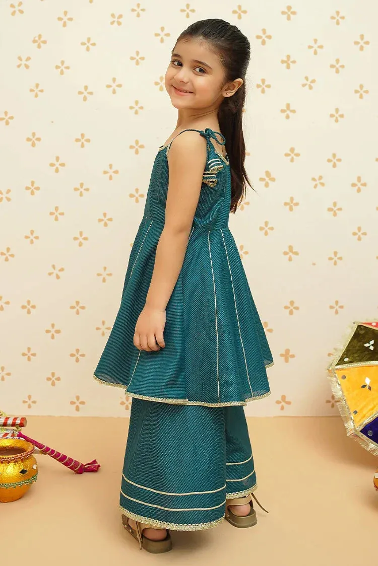 Modest - Cotton Linen 3 Piece Suit - 9190