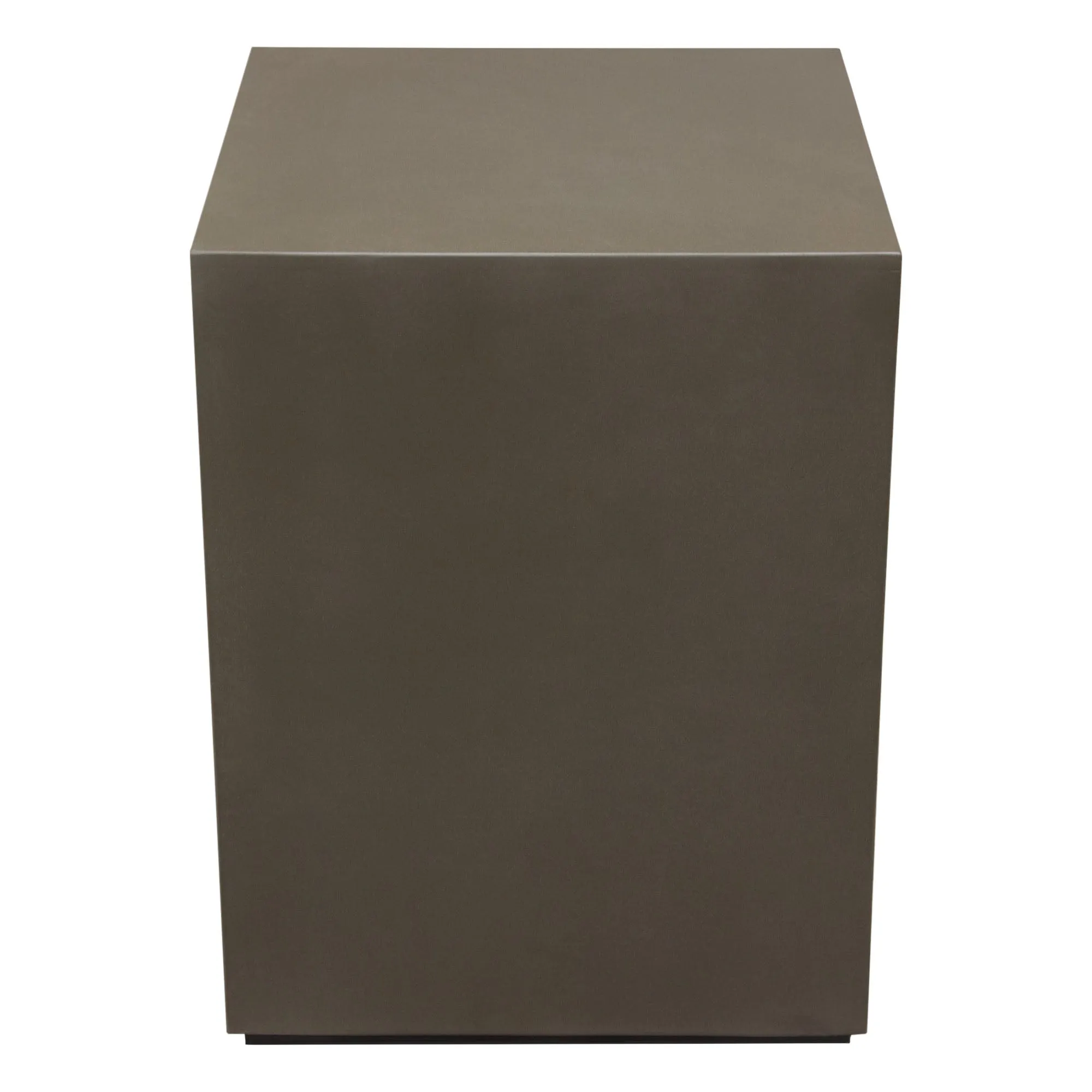 Montage Square Natural Cement End Table by Diamond Sofa