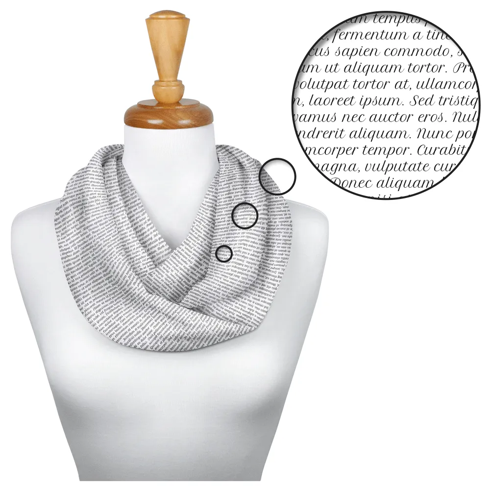 NaNoWriMo Custom Scarf