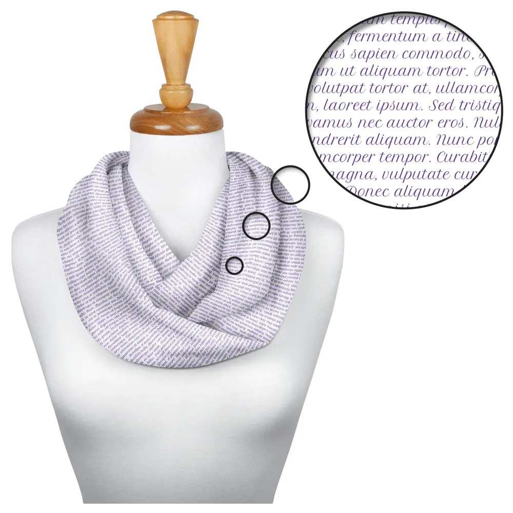 NaNoWriMo Custom Scarf