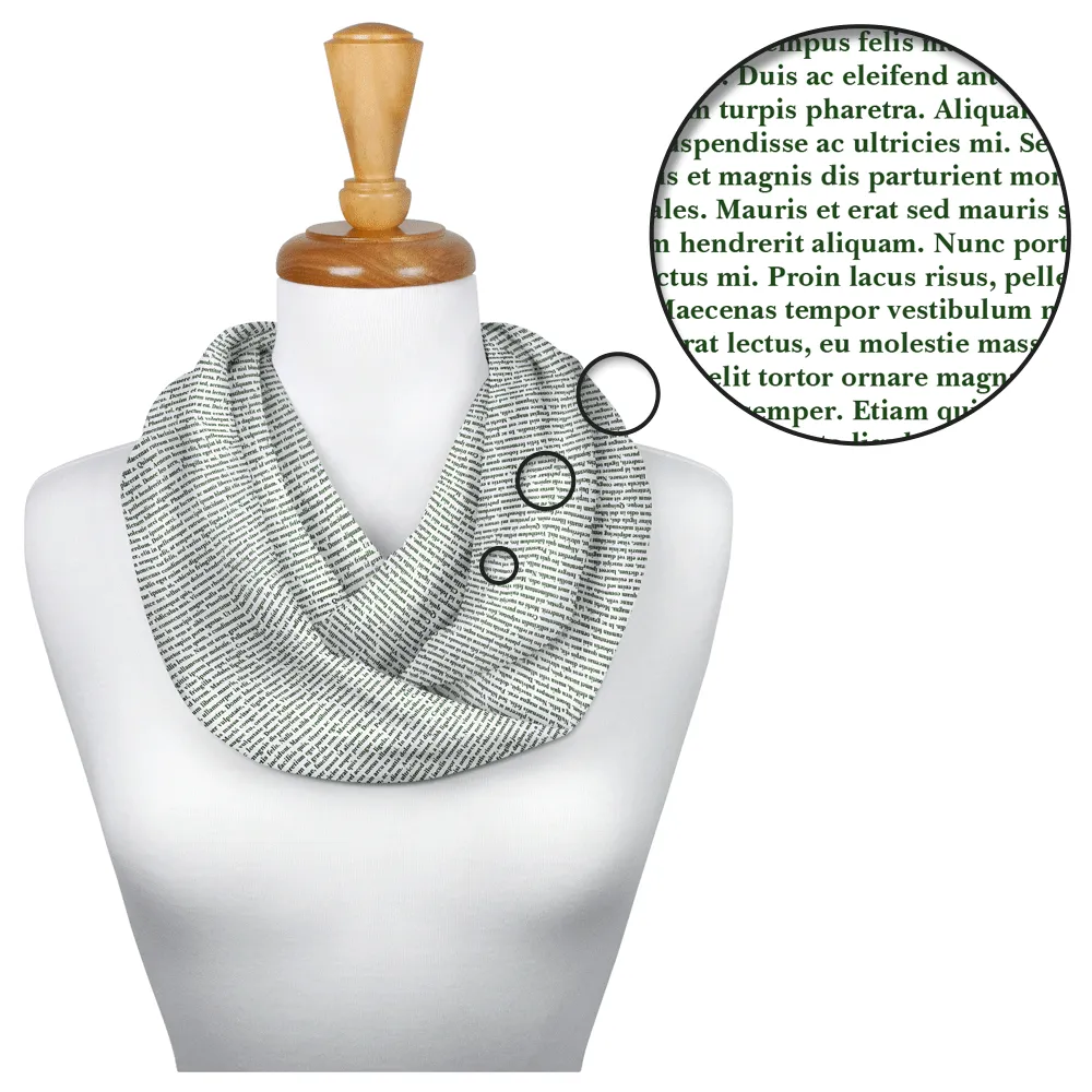 NaNoWriMo Custom Scarf