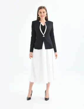 NDL Women Flared Skirt Women's Suit Black - Dalton
