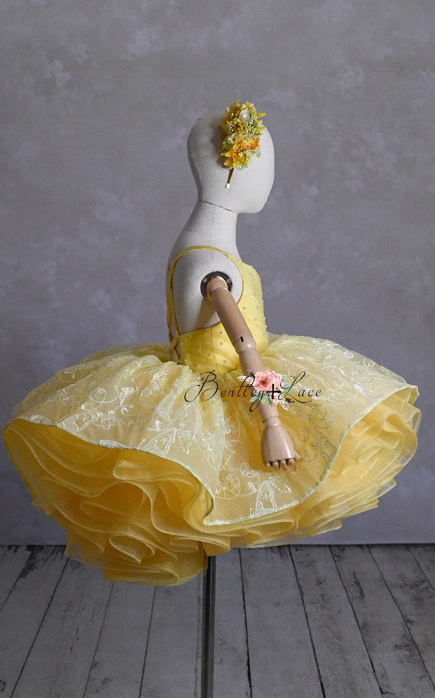 New. Yellow Spring Butterfly 5-7 year