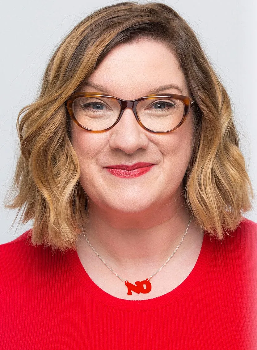 No Necklace - Recycled Red
