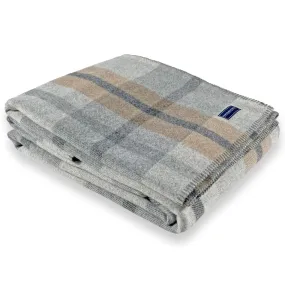 Northfield Plaid Wool Blanket