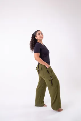 Olive Green Cargo Pant