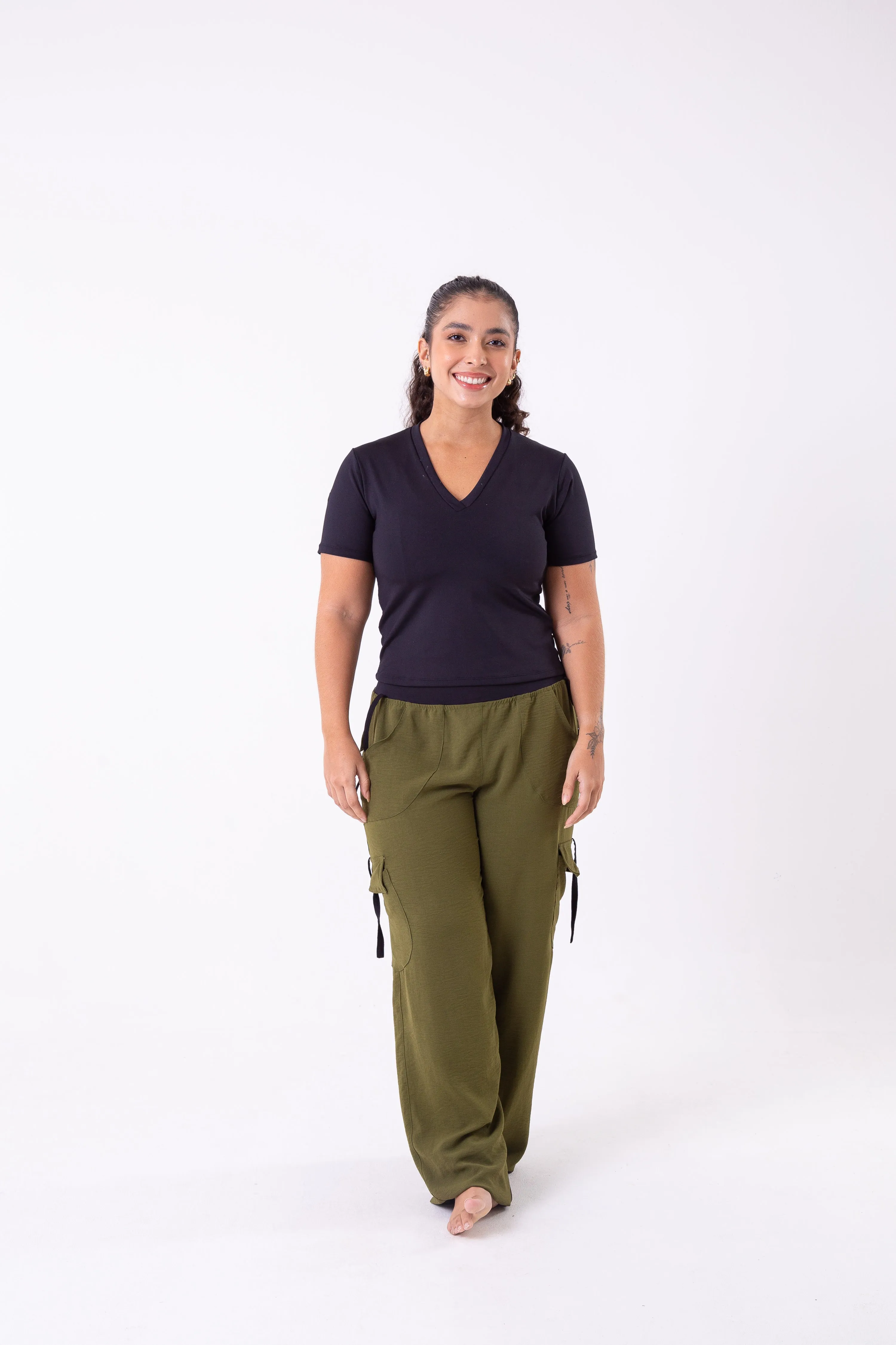 Olive Green Cargo Pant