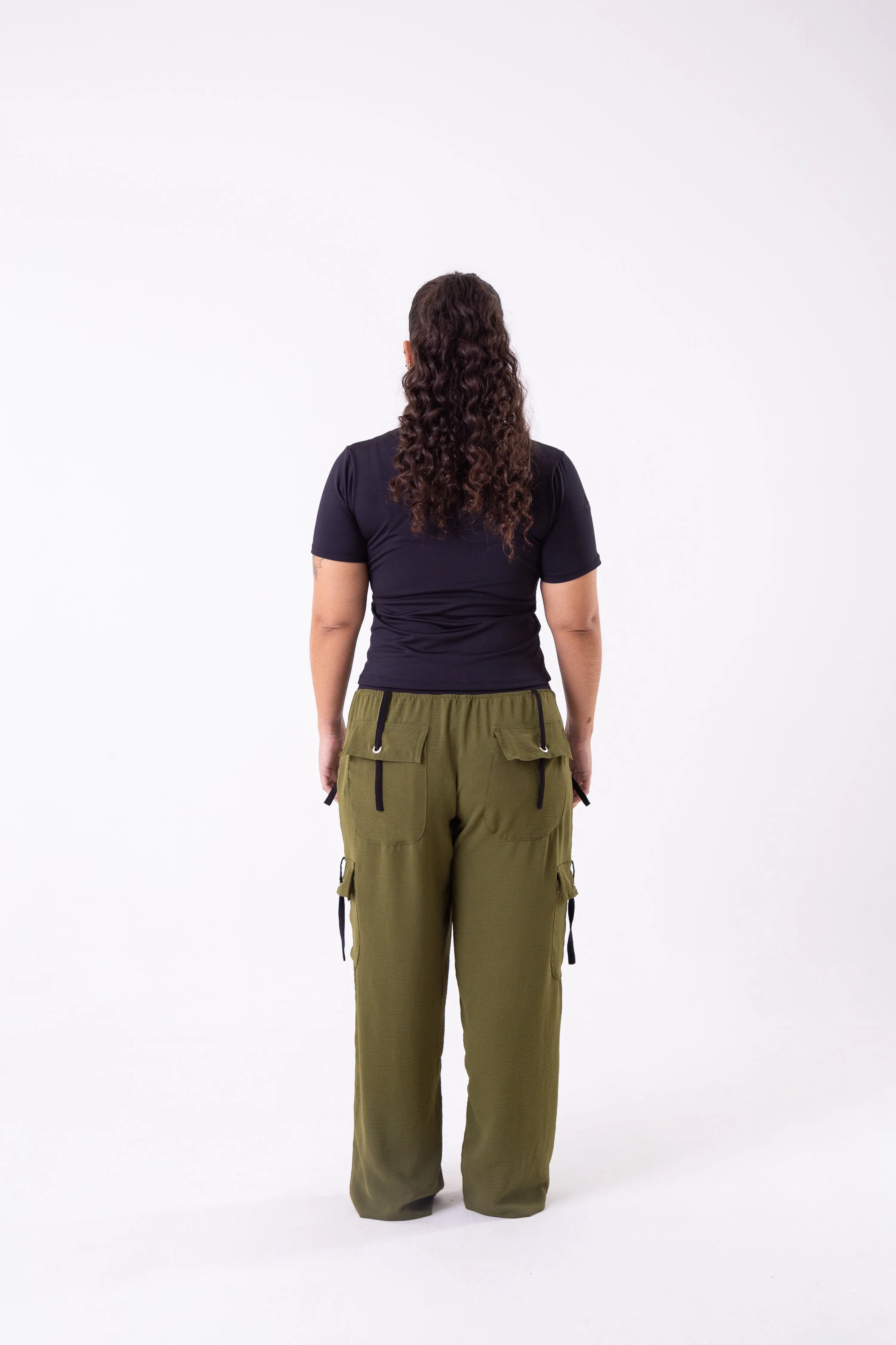 Olive Green Cargo Pant