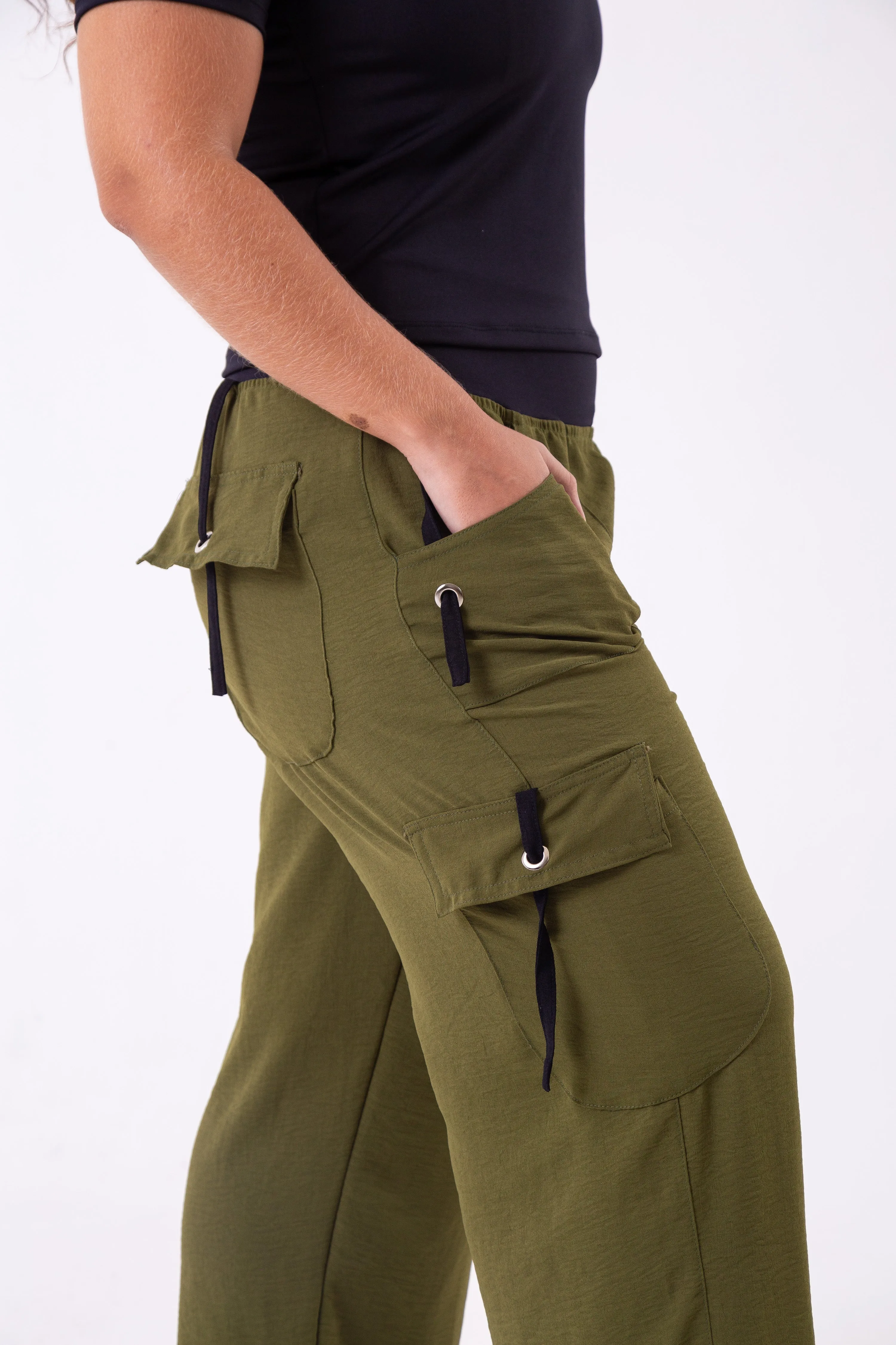 Olive Green Cargo Pant