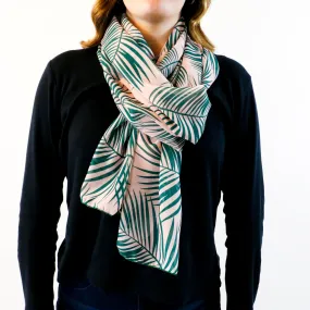Palm Leaves Rectangle Scarf