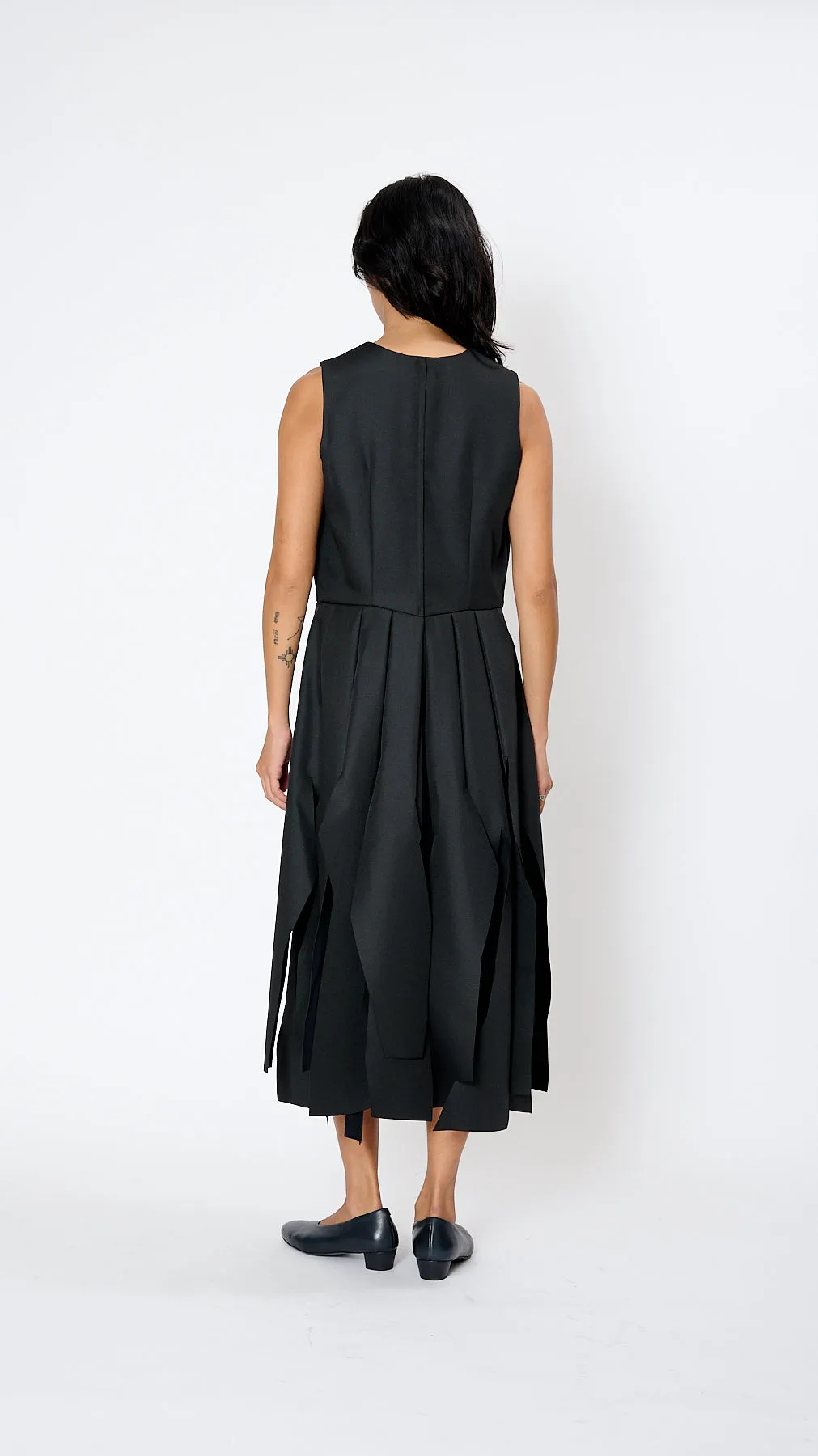 Panel Dress in Black