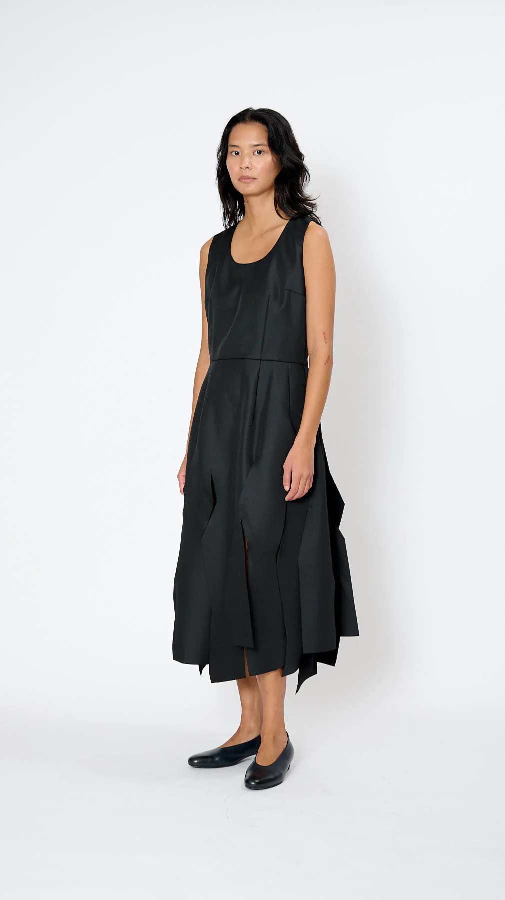 Panel Dress in Black