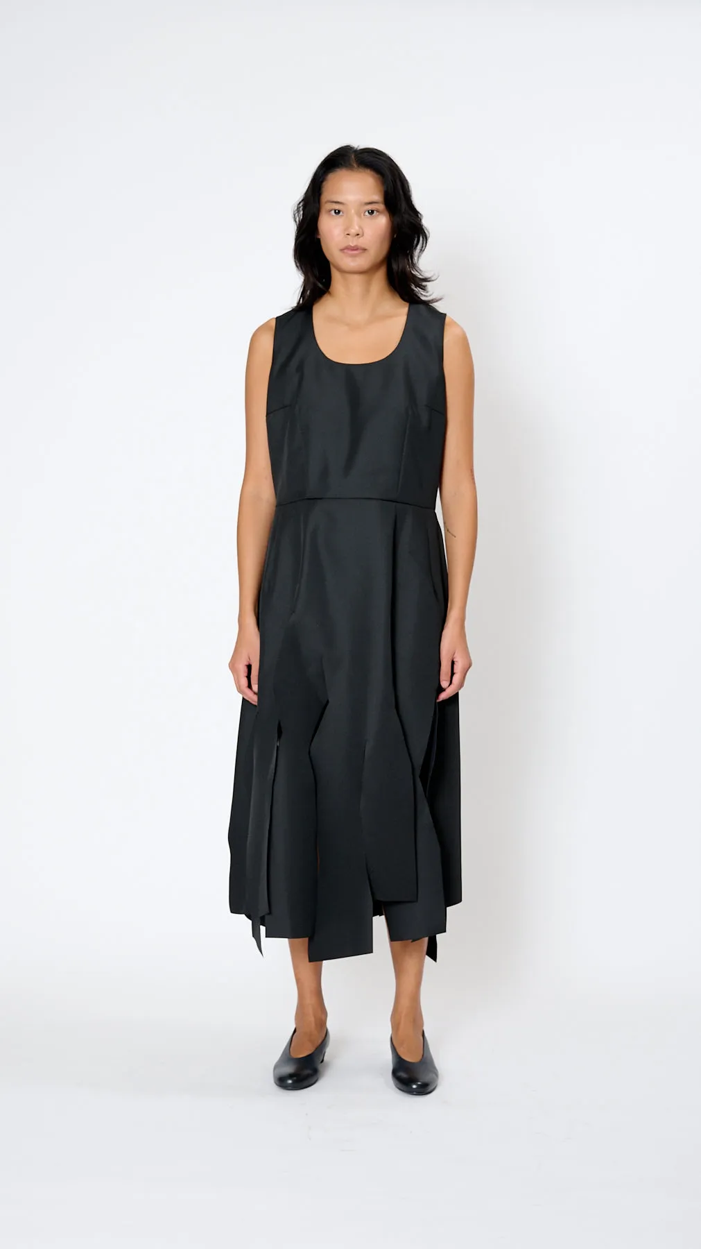 Panel Dress in Black