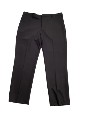 Perry Ellis Portfolio Mens Modern fit Dress Pants 33 / 30 Black Solid