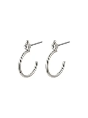 Pilgrim Gabrielle Crystal Hoop Earring